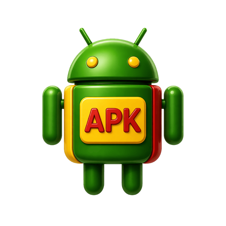 robot android avec inscription APK illustrant le téléchargement melbet apk cameroun