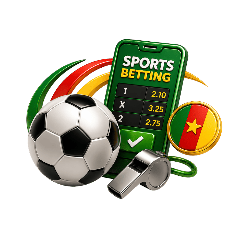 icône de l’application Melbet sur fond vert avec ballon de football, pour télécharger Melbet Cameroun sur Android et iOS